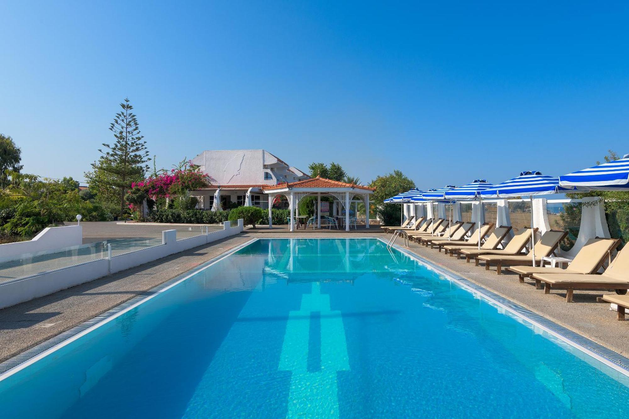 Nirvana Beach Hotel Theológosz Kültér fotó