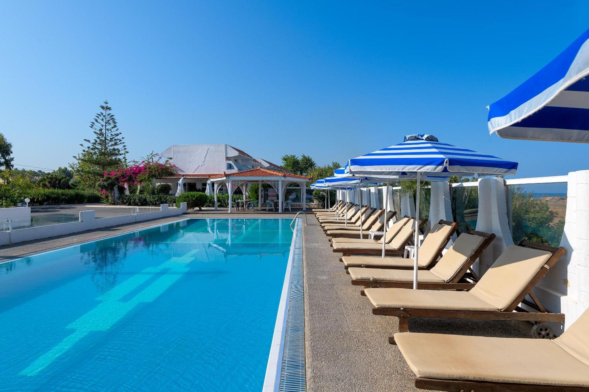 Nirvana Beach Hotel Theológosz Kültér fotó