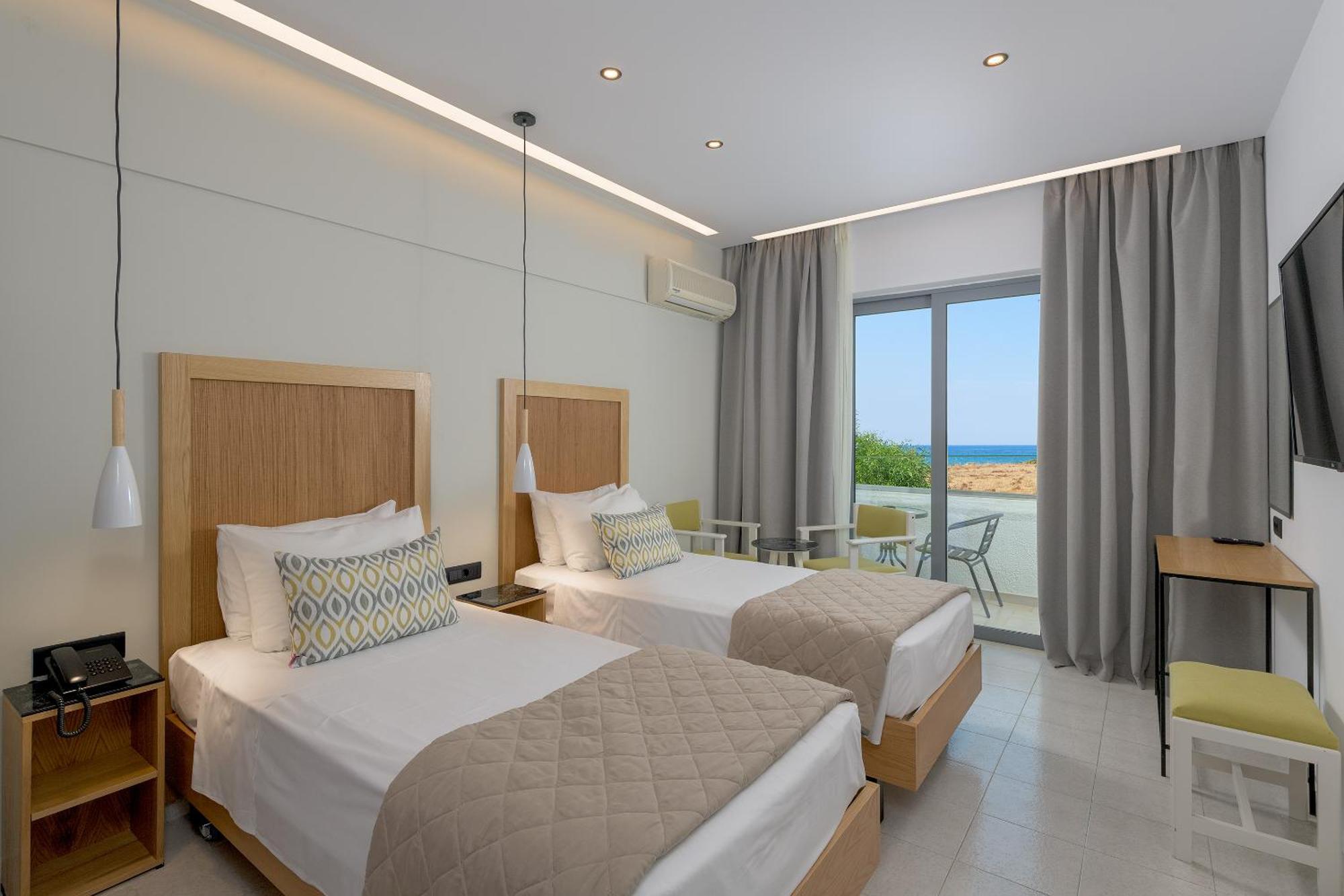 Nirvana Beach Hotel Theológosz Kültér fotó
